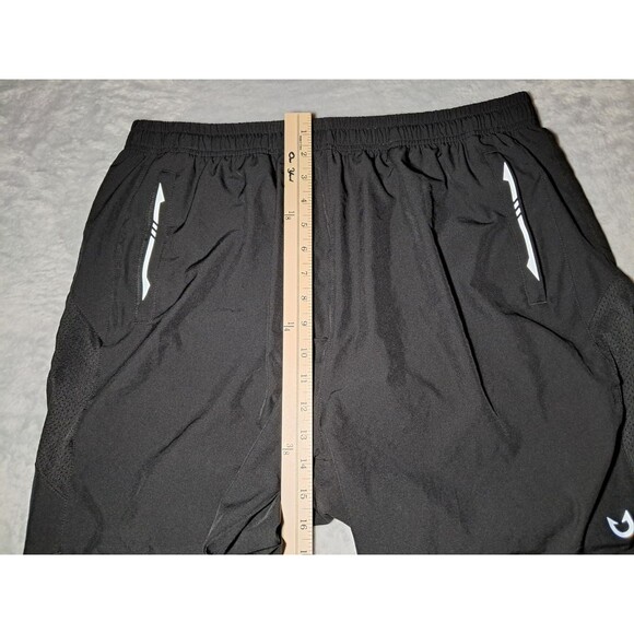 NORTHYARD Athletic Training Workout Shorts Black Lightweight Quick Dry Mens XL - Picture 6 of 10